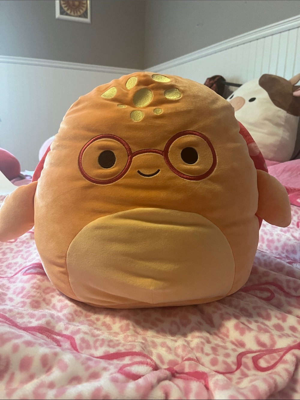 CAINE - Orange Turtle Squishmallow 14 Inches
